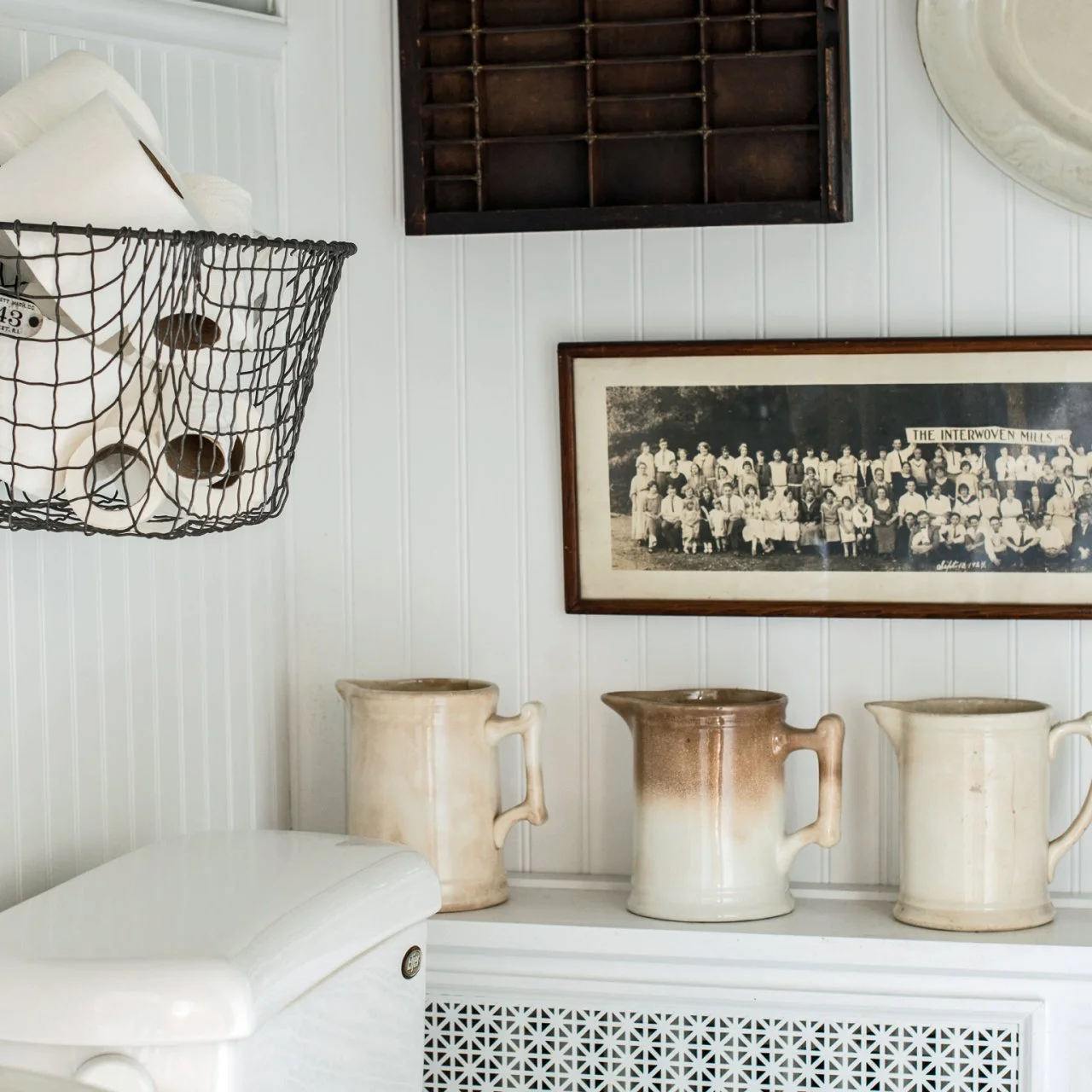 Hooks to hang baskets on wall clearance