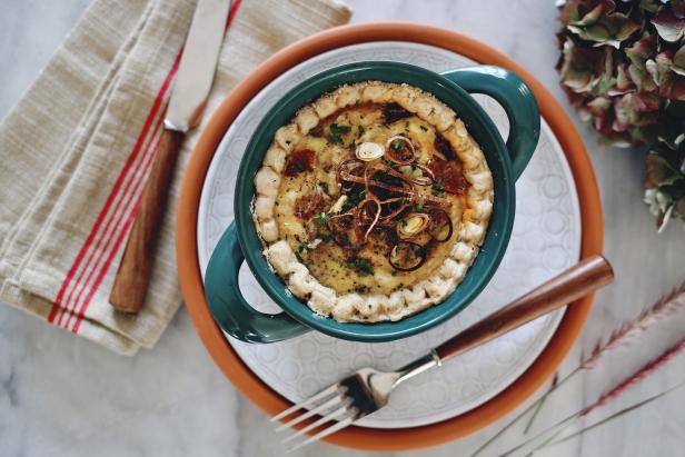 Leftover Roasted Vegetable Quiche