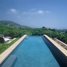 Lap Pool With Sweeping View