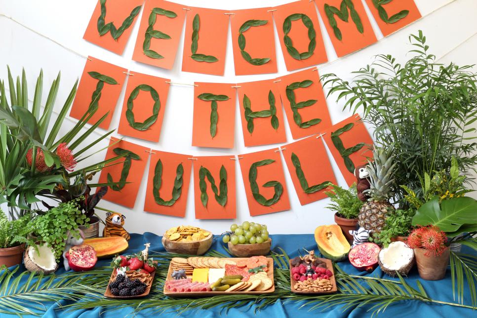 Put Together a Jungle-Themed Food Table