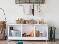 Rolling Storage Cubby