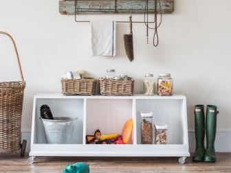 Rolling Storage Cubby