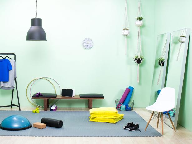 3 Simple ideas to create a mini workout corner at home