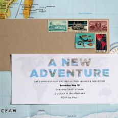 Travel Themed Baby Shower 
