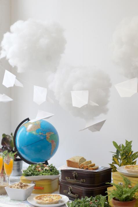 DIY Floating Cloud Decor