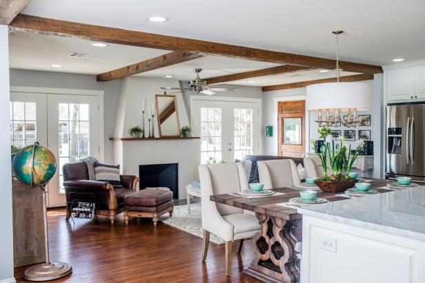 Fixer Upper Plain Gray Ranch Made Bright and Spectacular 