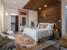 Master bedroom in Drew Scott's design, as seen on Brothers Take New Orleans. (after)