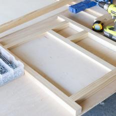 DIY Kitchen Island on Wheels: Prep the Boards and Build the Side Panels