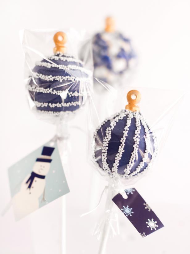 Ornament Cookie Pops