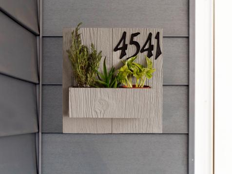 House Sign Planter How-To