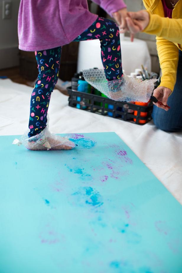 Have Kids Create A Family Artwork Hgtv