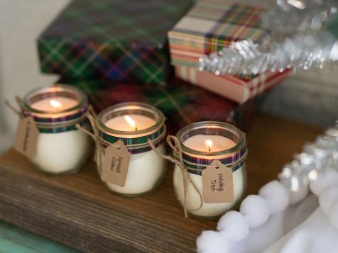 Make Your Own Scented Holiday Candles