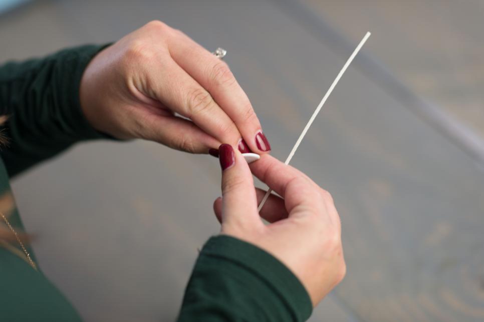 Attach Wick to Bottom of Jar HGTV