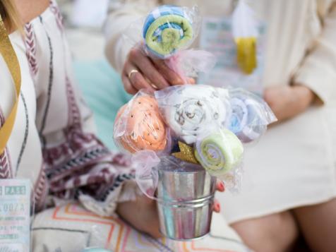 How to Make a Baby Washcloth Lollipop