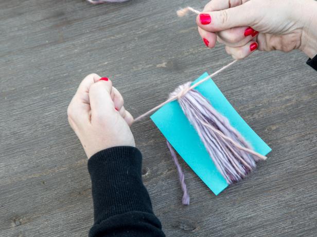 DIY Yarn Tassels