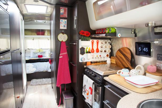 Tiny Airstream Kitchen