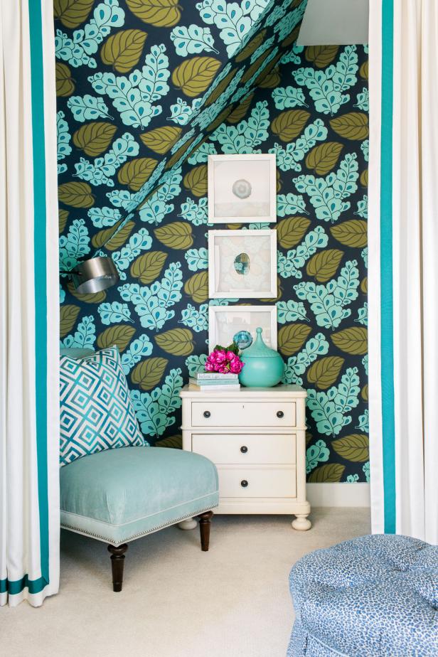 HGTV Smart Home 2016 Reading Nook in Guest Bedroom