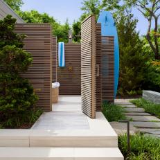 Luxury Modern Outdoor Shower
