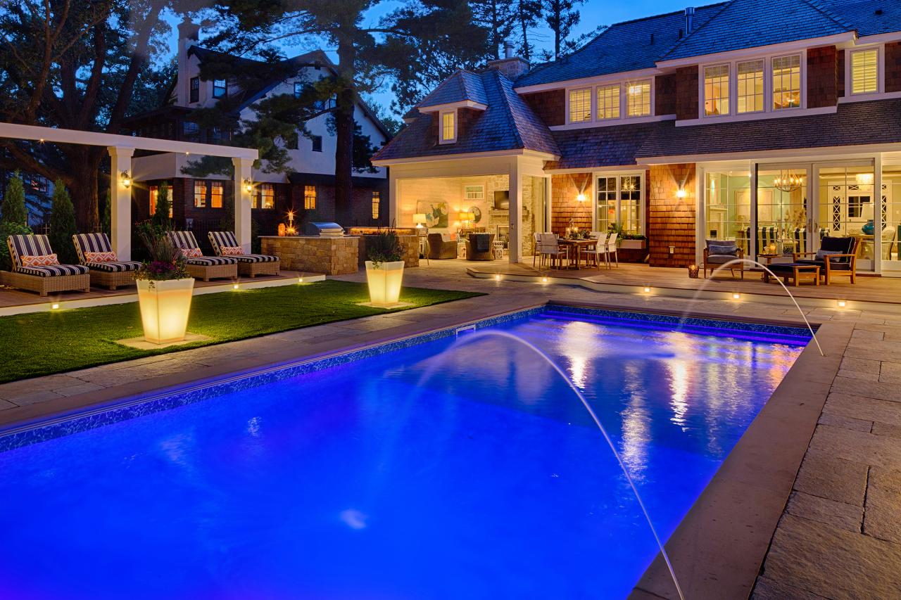 luxury resort style homes & LED lighting