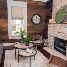 His Craftsman Style Living Space
