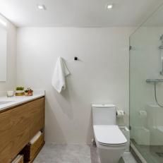 White Modern Bathroom