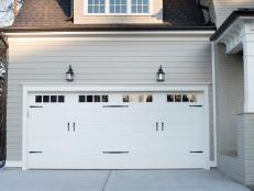 Designed to house a bevy of outdoor gear, this two-car garage provides plenty of space to unload and store belongings before entering the home.