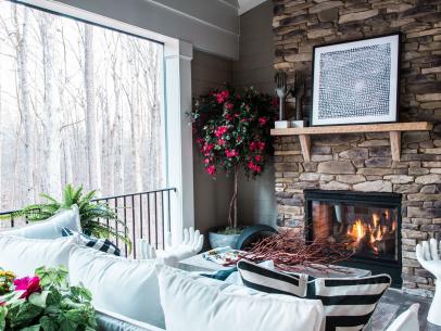 How To Clean A Stone Fireplace Diy, How To Clean A White Stone Fireplace