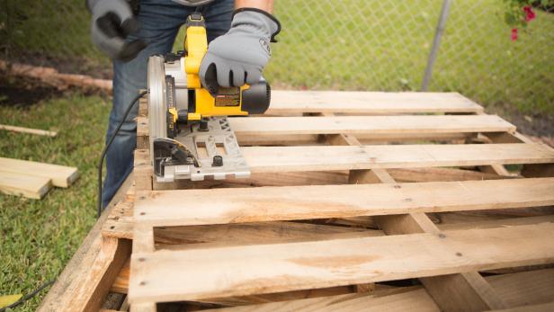 Upcycle Old Pallets Into Colorful Planter Boxes Hgtv