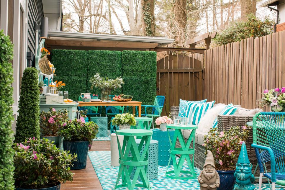 HGTV Spring House 2016: Spring-Inspired Outdoor Dining