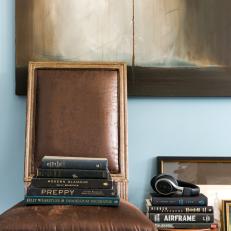 Decorating With Books: Black on Black