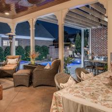 Outdoor Dining Space Designed for Entertaining