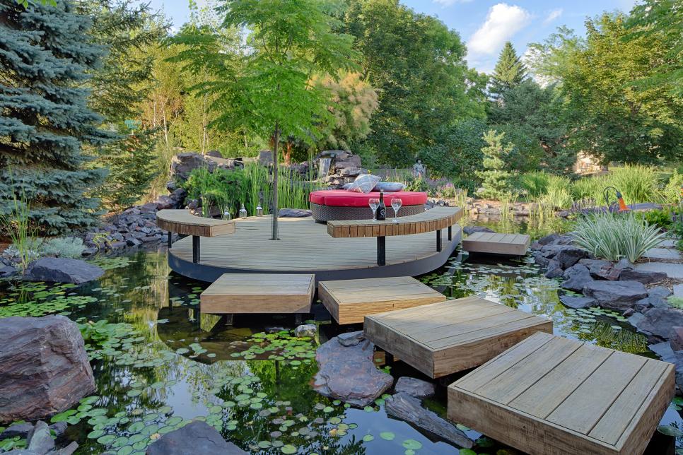 Backyard Ponds, Pools and Fountains