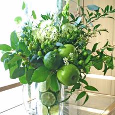 DIY Fruits and Veggies Floral Arrangement