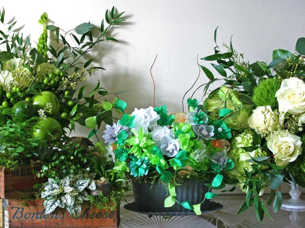 Go Green With These St. Patrick's Day Arrangements