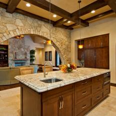 Austin Kitchen with Contemporary, Tuscan Elements