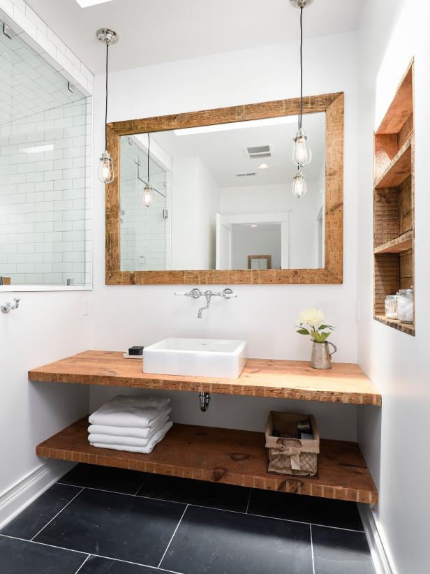 40 Bathroom Vanities You Ll Love For Every Style - Bathroom Vanity Cabinets Open Shelf Life