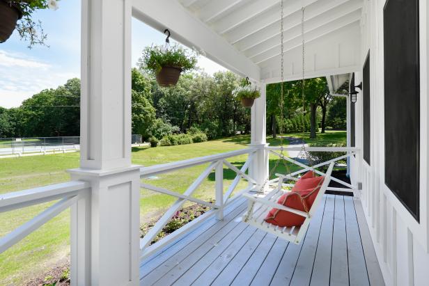 Porch With Swing
