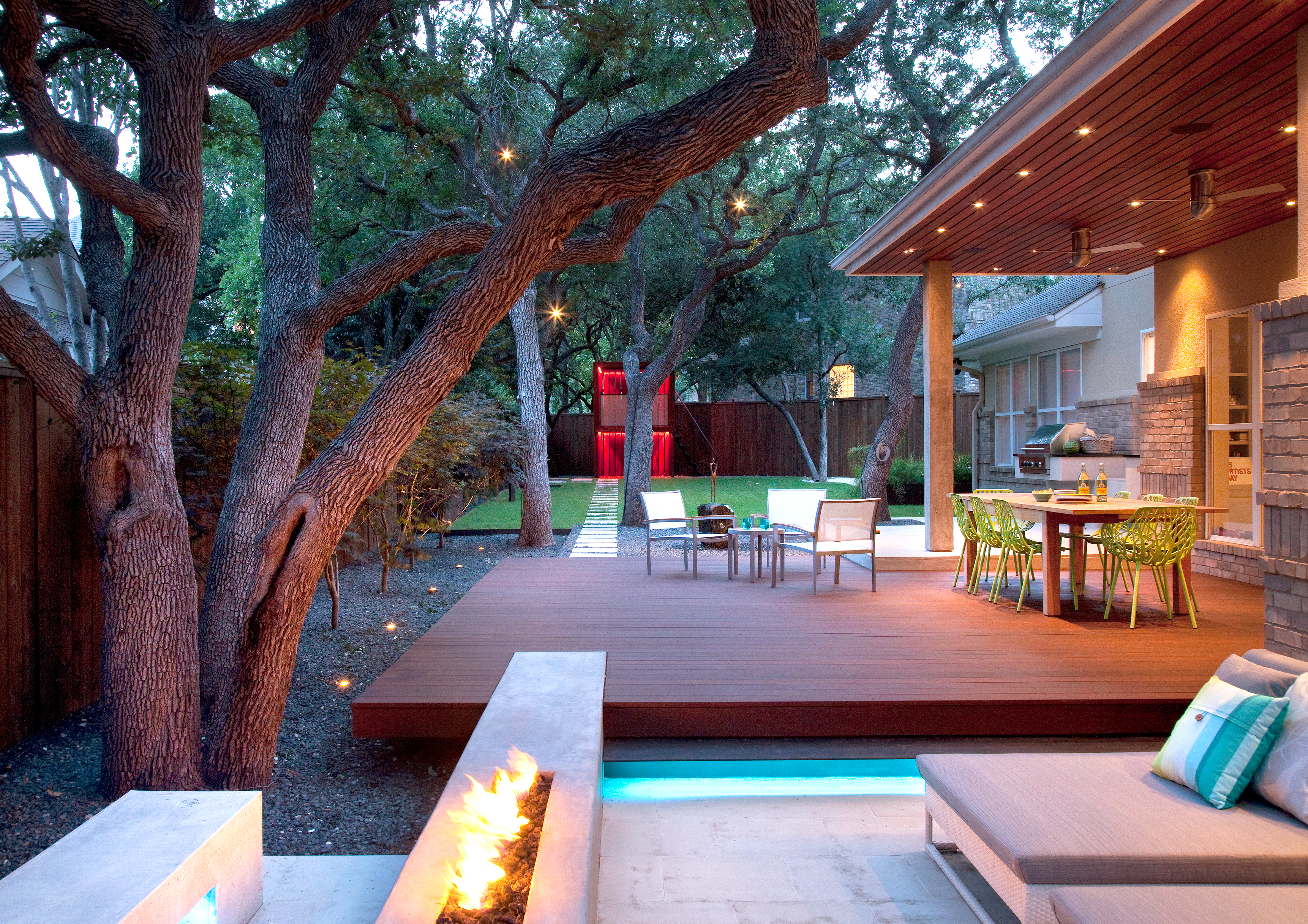 hgtv ultimate home design with landscaping and decks
