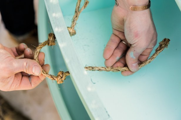 Before you kick that old dresser or vanity to the curb, consider upcycling it into a vibrant multifunctional piece of outdoor furniture with storage galore!