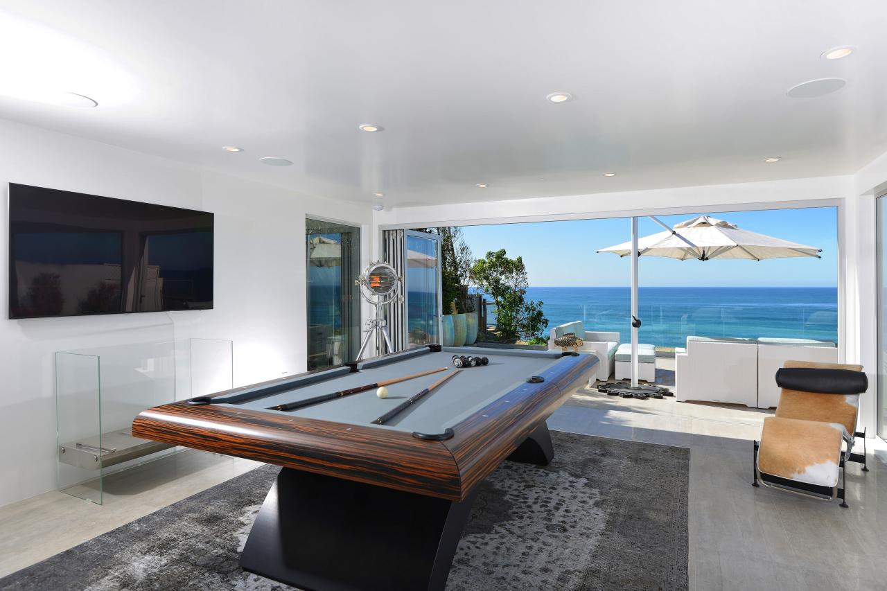 Game Room With Pool Table Hgtv