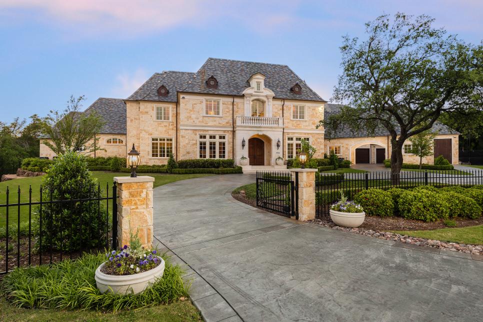 French Provincial Texas Home