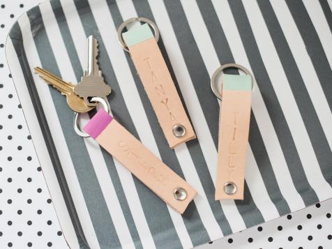 How to Make a Personalized Leather Key Chain