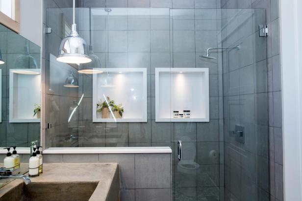 Shower Shelving Options from Improveit Home Remodeling