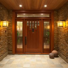 Craftsman Style Front Entry