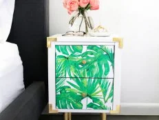 DIY Decal Nightstand