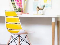 DIY Wall-Decal Chair