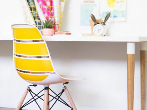 How to Make a DIY Wall-Decal Chair