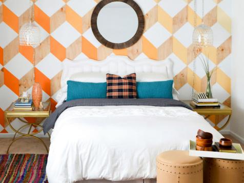 How to Make a DIY Painted Wood-Accented Wall
