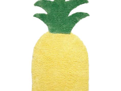 How to Make a DIY Pineapple Bath Rug
