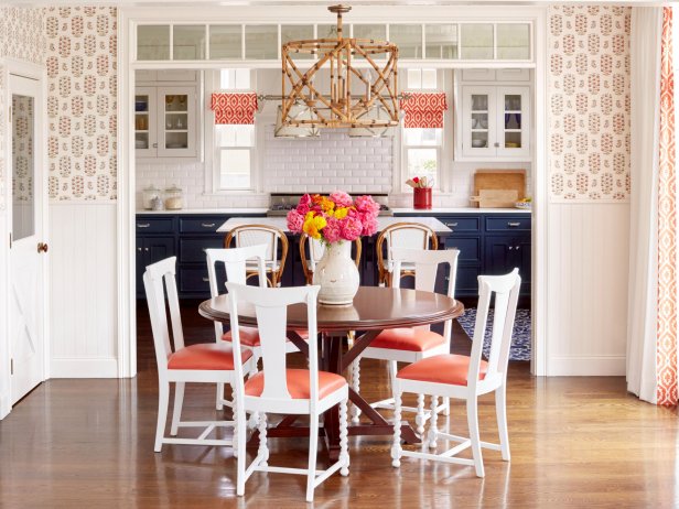 Orange Dining Chairs